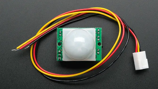 Attach the Motion Sensor with the Wire Connector