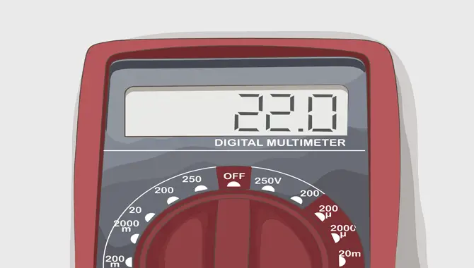 Check The Ohmmeter And Make Sure The Value Is Zero