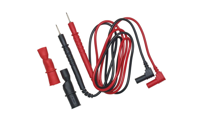 Plug Both Test Leads With The Meter