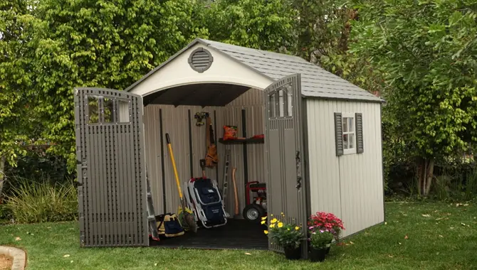 Move the Shed Without Any Tools or Machines