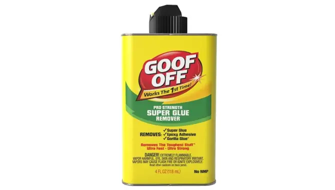 Remove Super Glue With Goof Off