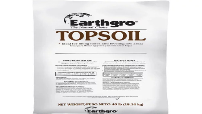 How Much Does A 40 Lb Bag Of Topsoil Cover