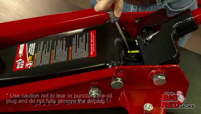 How To Adjust A Garage Jack