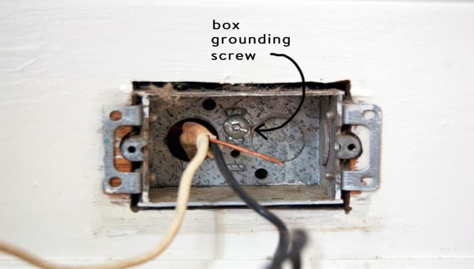 How To Ground An Outlet Into A Metal Box