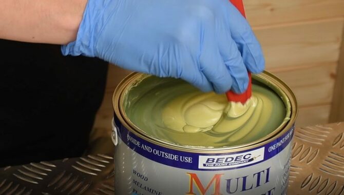 How To Mix The Paint Correctly