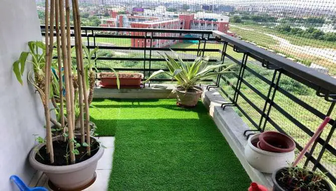 Laying Sod On A Balcony