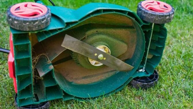 Rules For Fixing Bent Lawnmower Blades