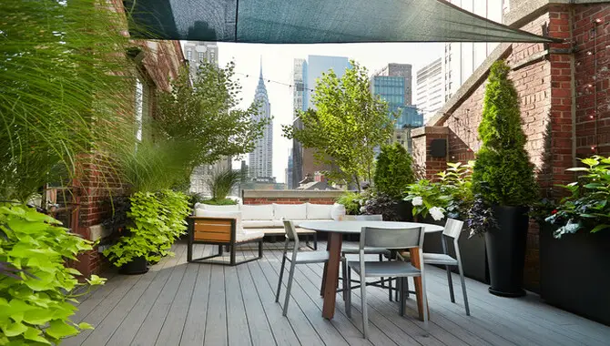 Ways to get a lush look on your patio