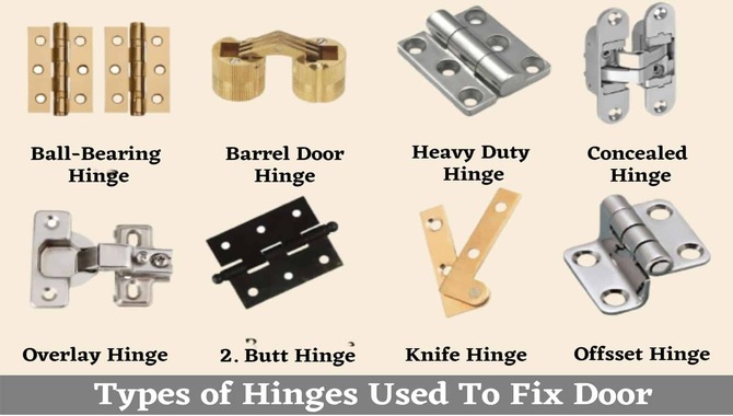 Which type of hinges should I use