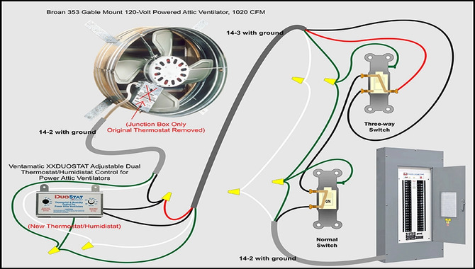 Wiring Diagram For Attic Fan Installation