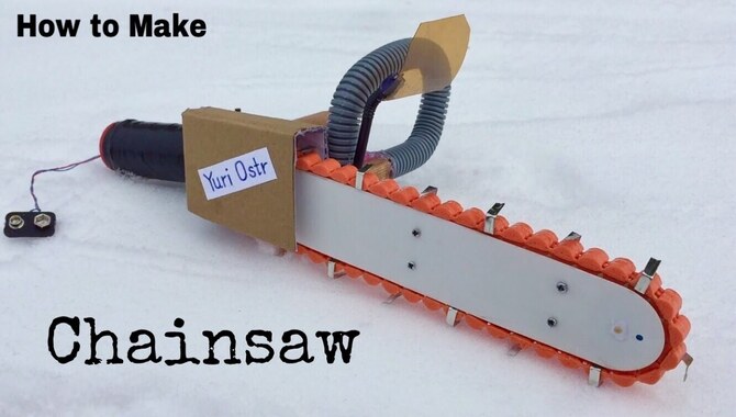 How To Make An Electric Chainsaw With 12V Motor - A Compressive Guide