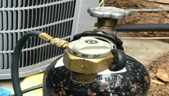 Connect The Nitrogen Tank To The Ac Line
