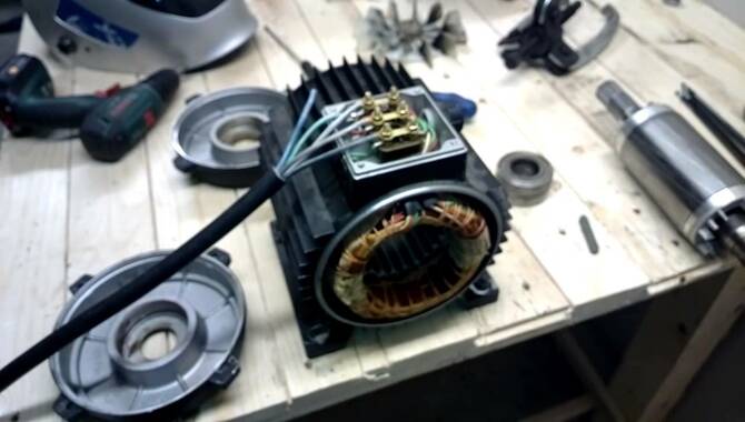 How To Disassemble The Motor