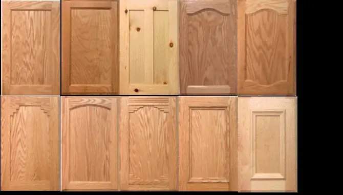 The Different Types Of Cabinet Doors