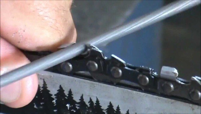 5 Easy Steps To Sharpen A Ripping Chain