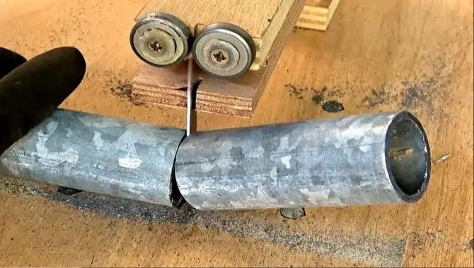 Cut The Corrugated Pipe With A Jigsaw.