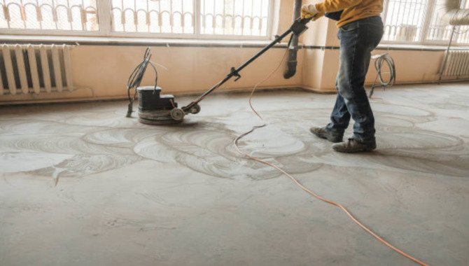 Applying A Sealant To The Concrete Surface