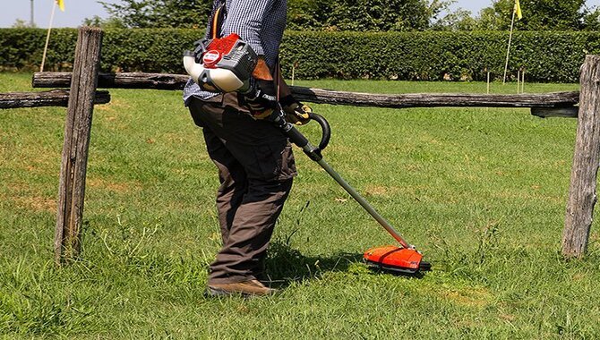 Clean And Dry Your Brush Cutter Before The Next Use