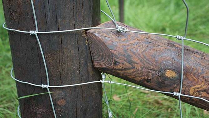 Construct Your Fence Using Posts, Wire, Or A Combination Of Both