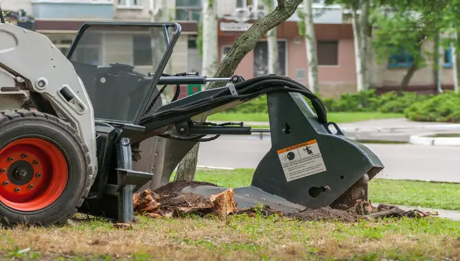 How Does A Stump Grinder Work