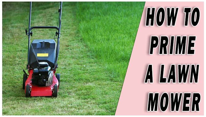 How To Prime A Lawn Mower