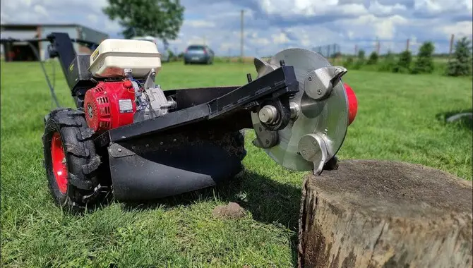 How To Assemble The Parts Of A Stump Grinder