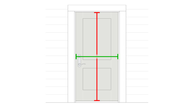 How Do I Measure For A New Front Door