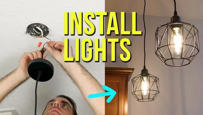 How Do You Install A New Light Fixture