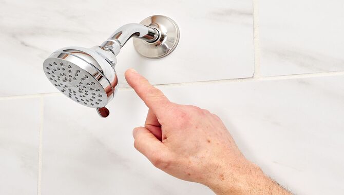 How Do You Remove The Old Shower Head