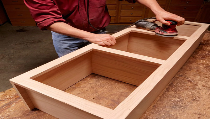 Building And Attaching The Face Frame To The Bookshelf