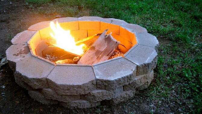 DIY Fire Pit With Pavers Or Natural Stone