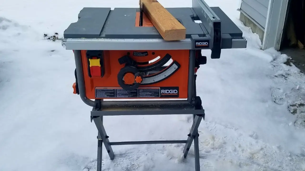 Features Of Ridgid Top Table Saw