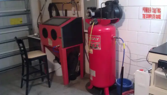 How To Connect The Sandblaster To The Air Compressor