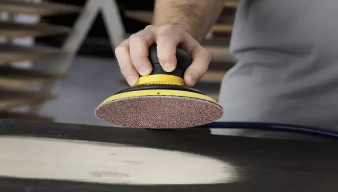 How To Sand With An Air Compressor And Sander