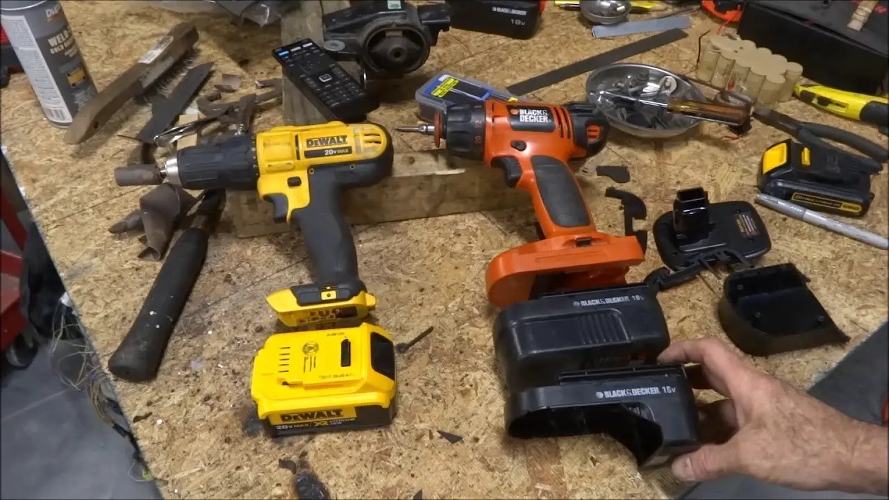 Interchangeability Of Dewalt 20V Batteries With Black And Decker Tools