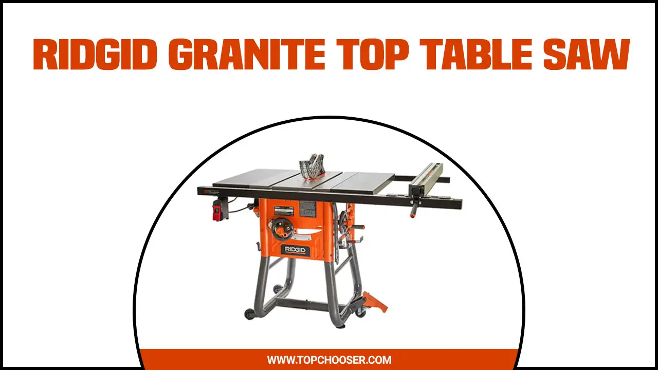 Ridgid Granite Top Table Saw