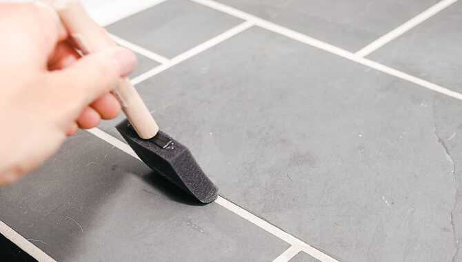 Seal Grout Lines