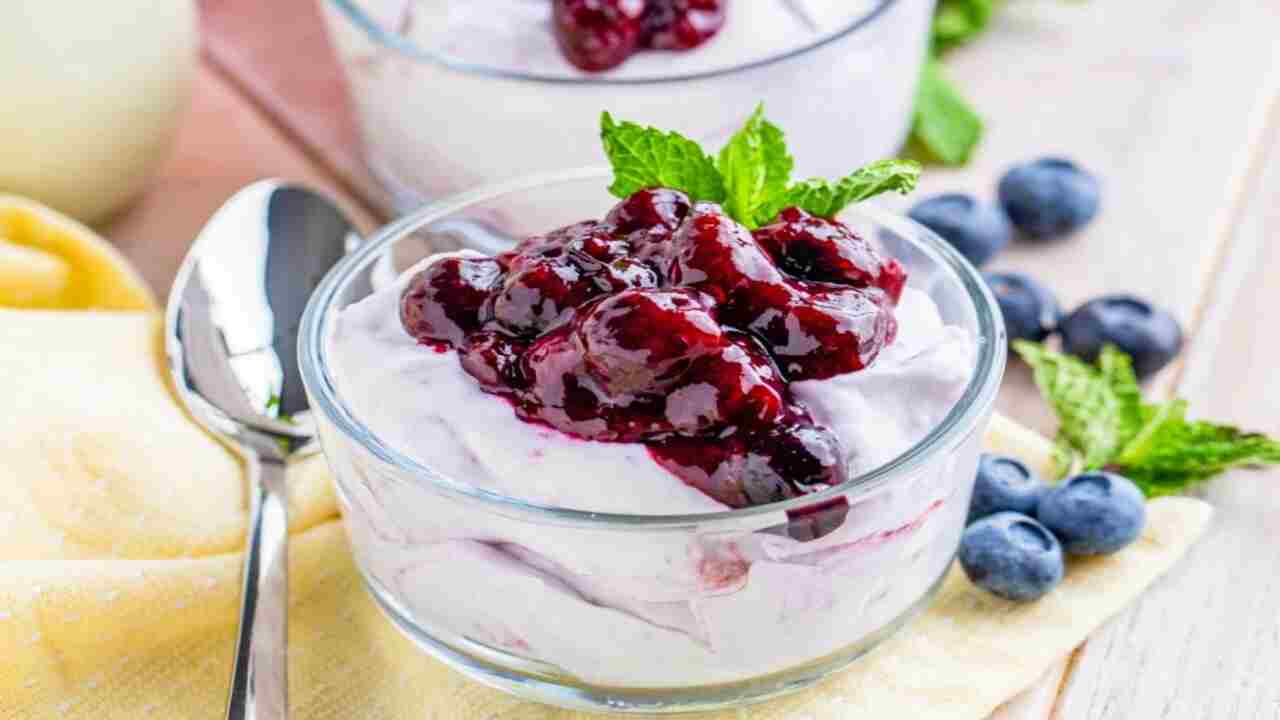 Pair Blueberries With Sweet Toppings Like Whipped Cream