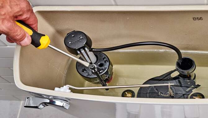 Steps To Adjust A Running Toilet Float