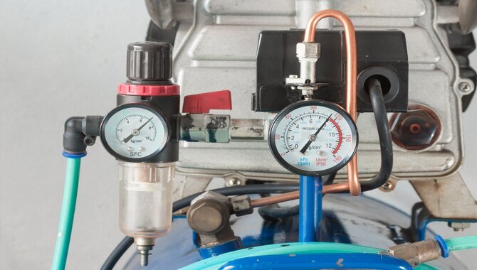 Unlocking And Adjusting The Pressure Regulator