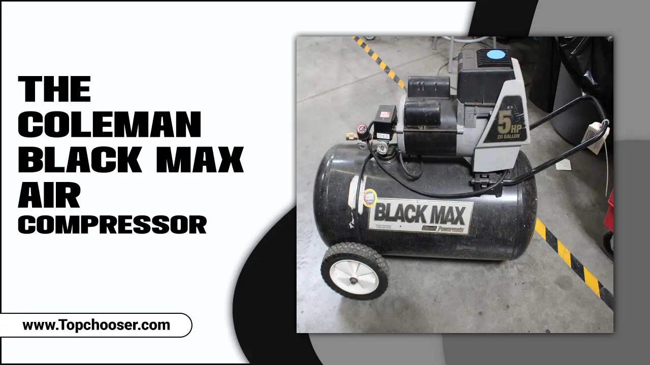 Coleman Black Max Air Compressor