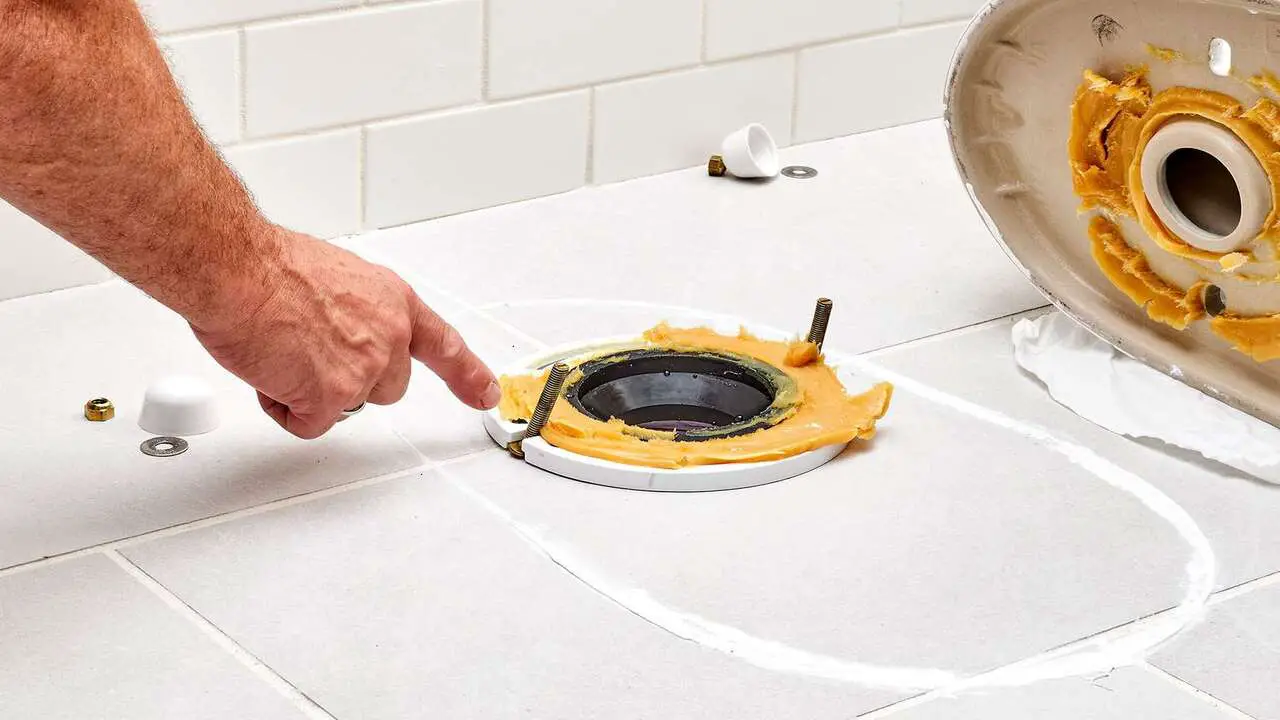 Adjusting The Height Of A Toilet Flange
