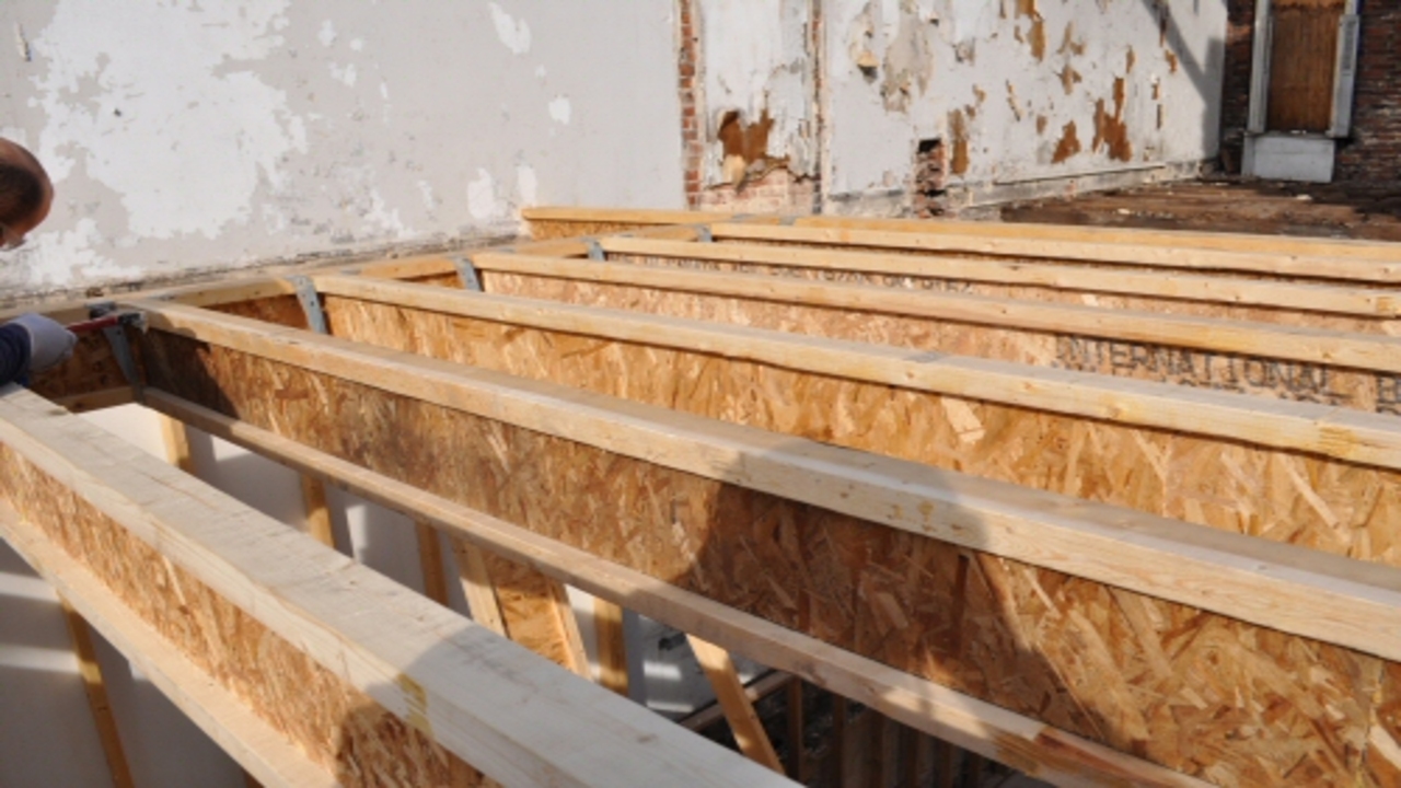 Attaching Plywood To The Floor Joists