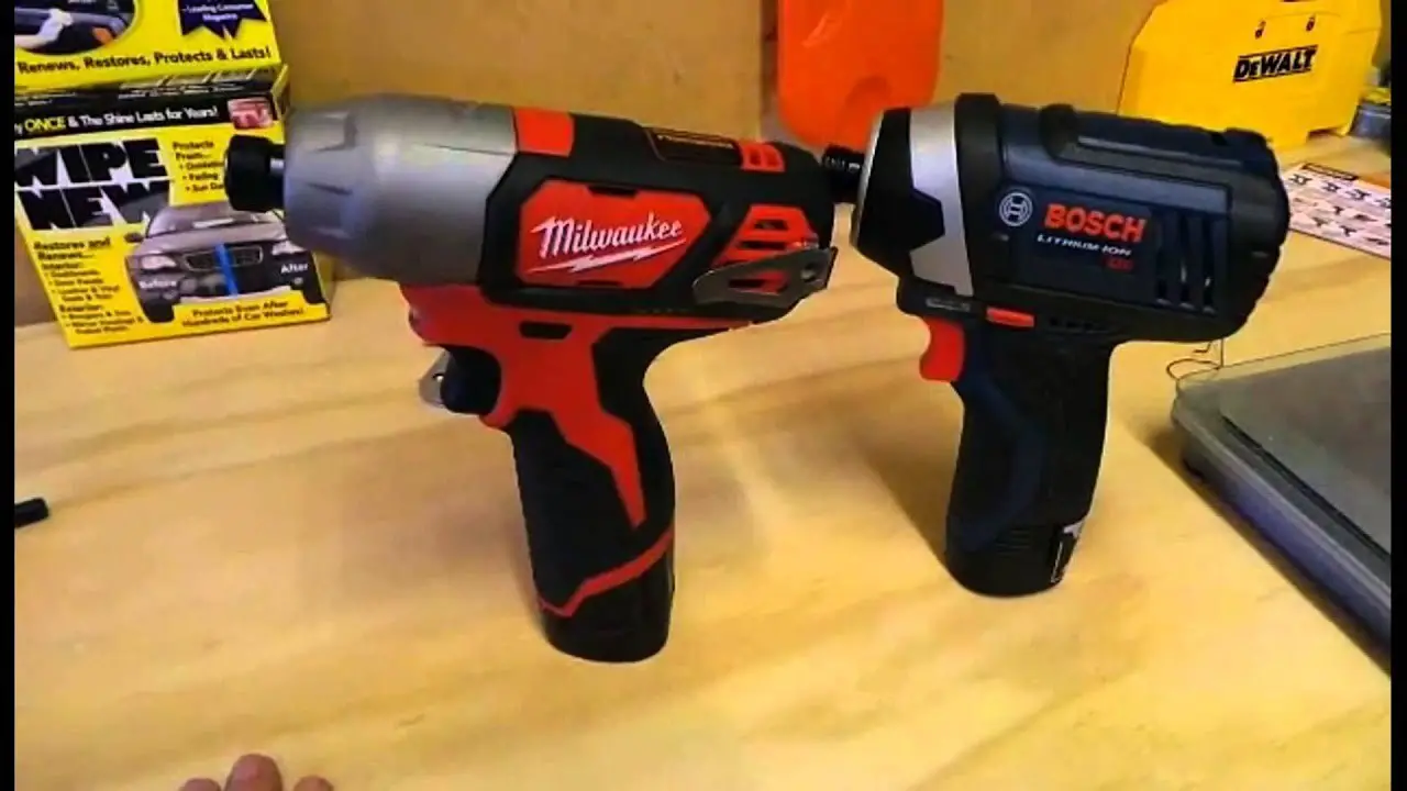 Bosch Vs Milwaukee 12V Tools - Which One Should You Go For