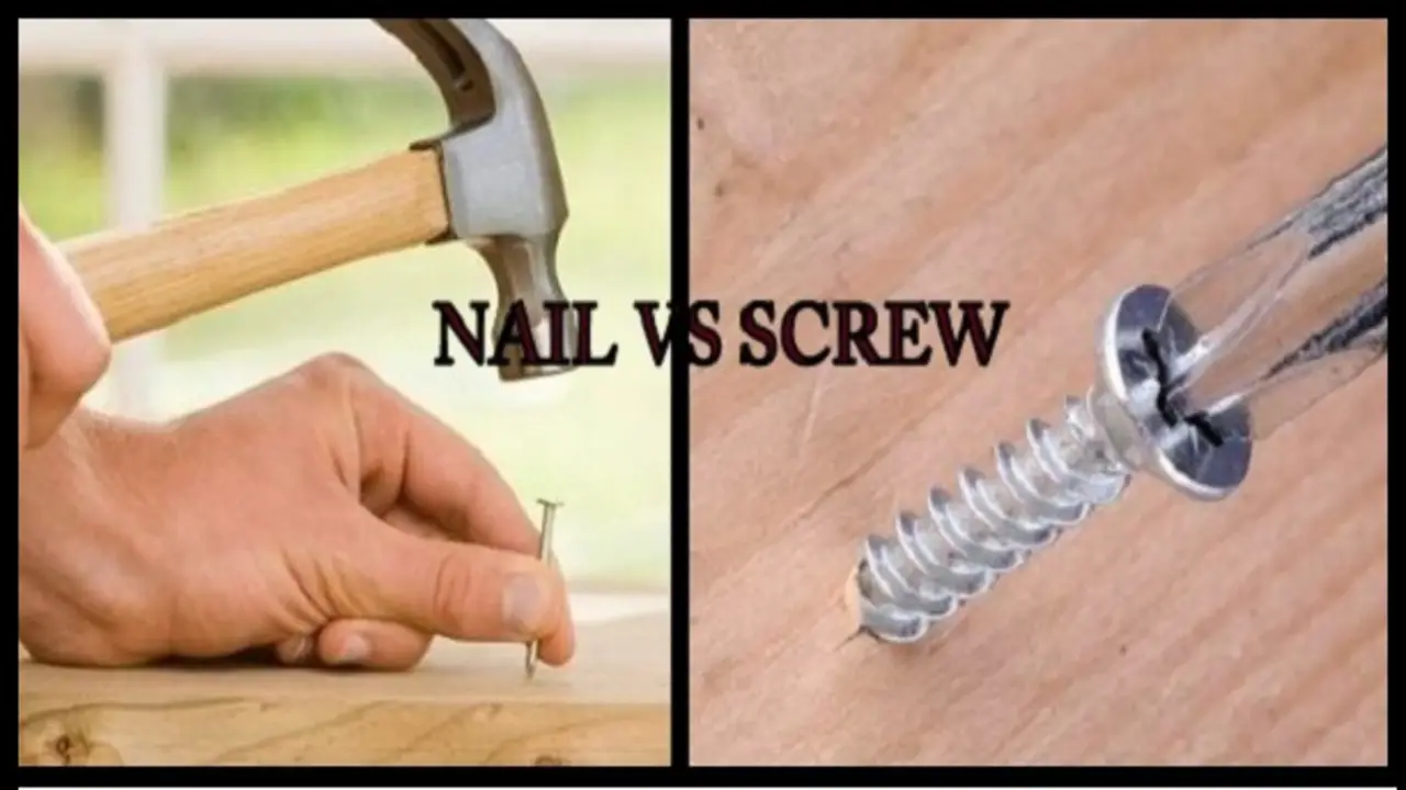 Comparing Holding Power And Durability: Nails Vs. Screws