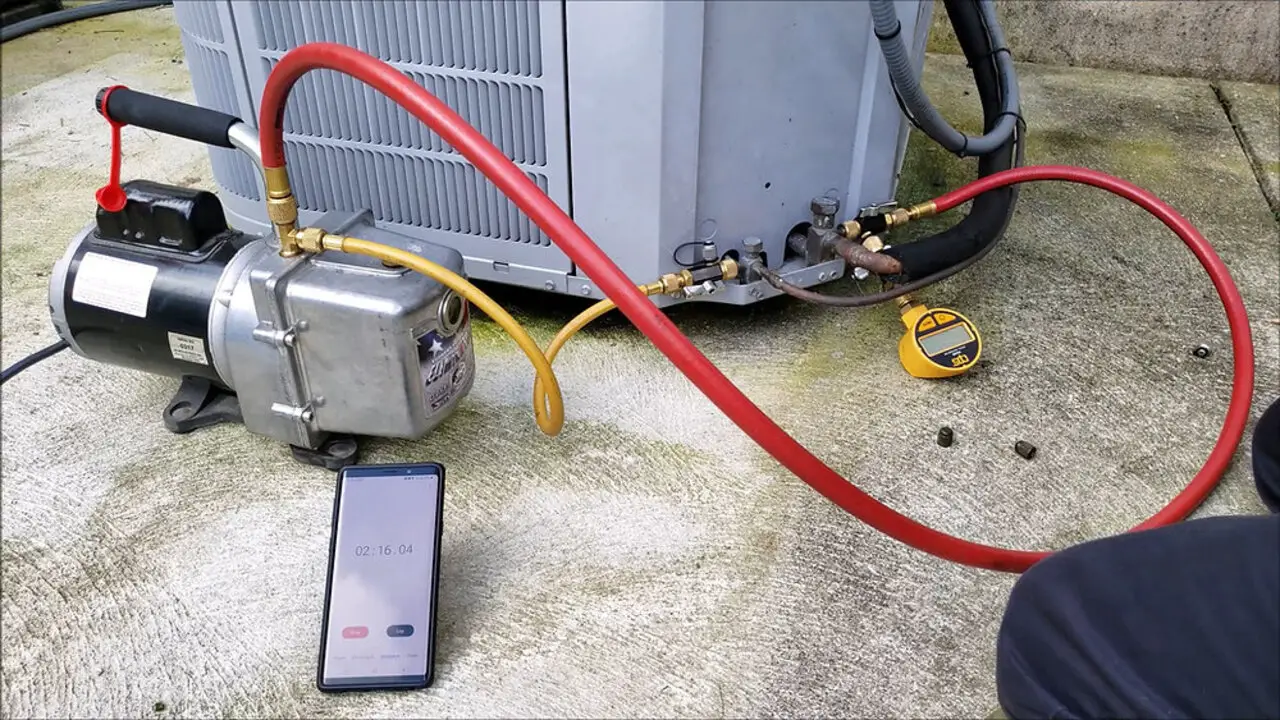 Connect The Nitrogen Tank To The AC Line
