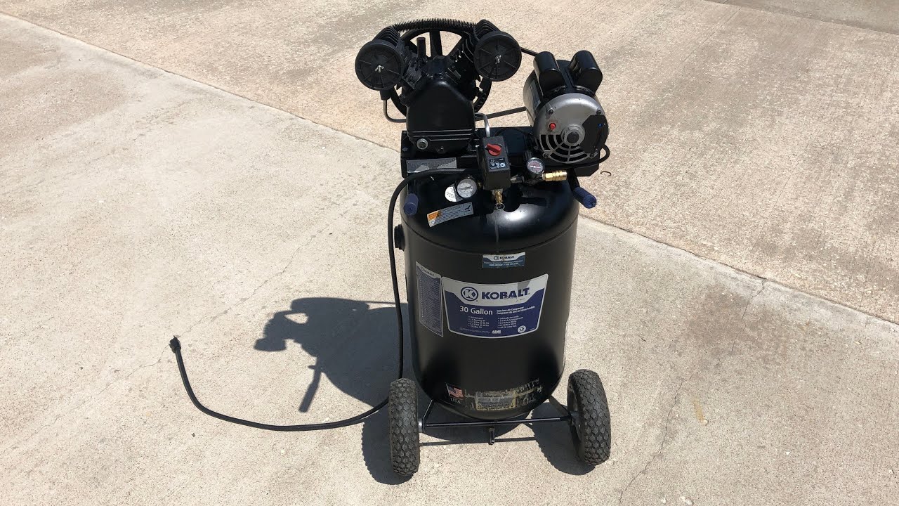 Cons Of The 30-Gal Kobalt Air Compressor