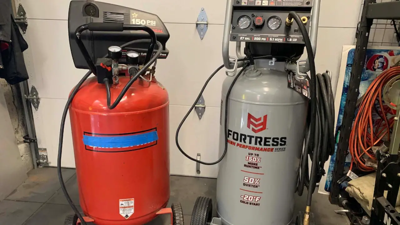 How Does A Central Pneumatic 60-Gallon Air Compressor Work
