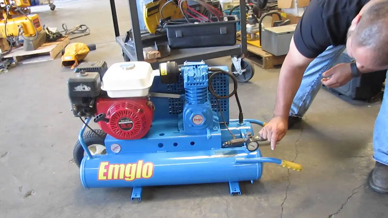 How To Customize Old Emglo Air Compressor - 8 Steps