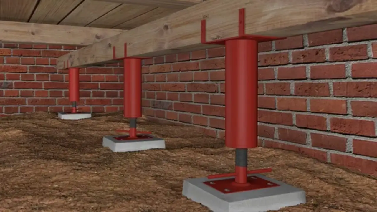 How To Elevate Your Home's Foundation With Jacking Up Floor Joists Crawl Space